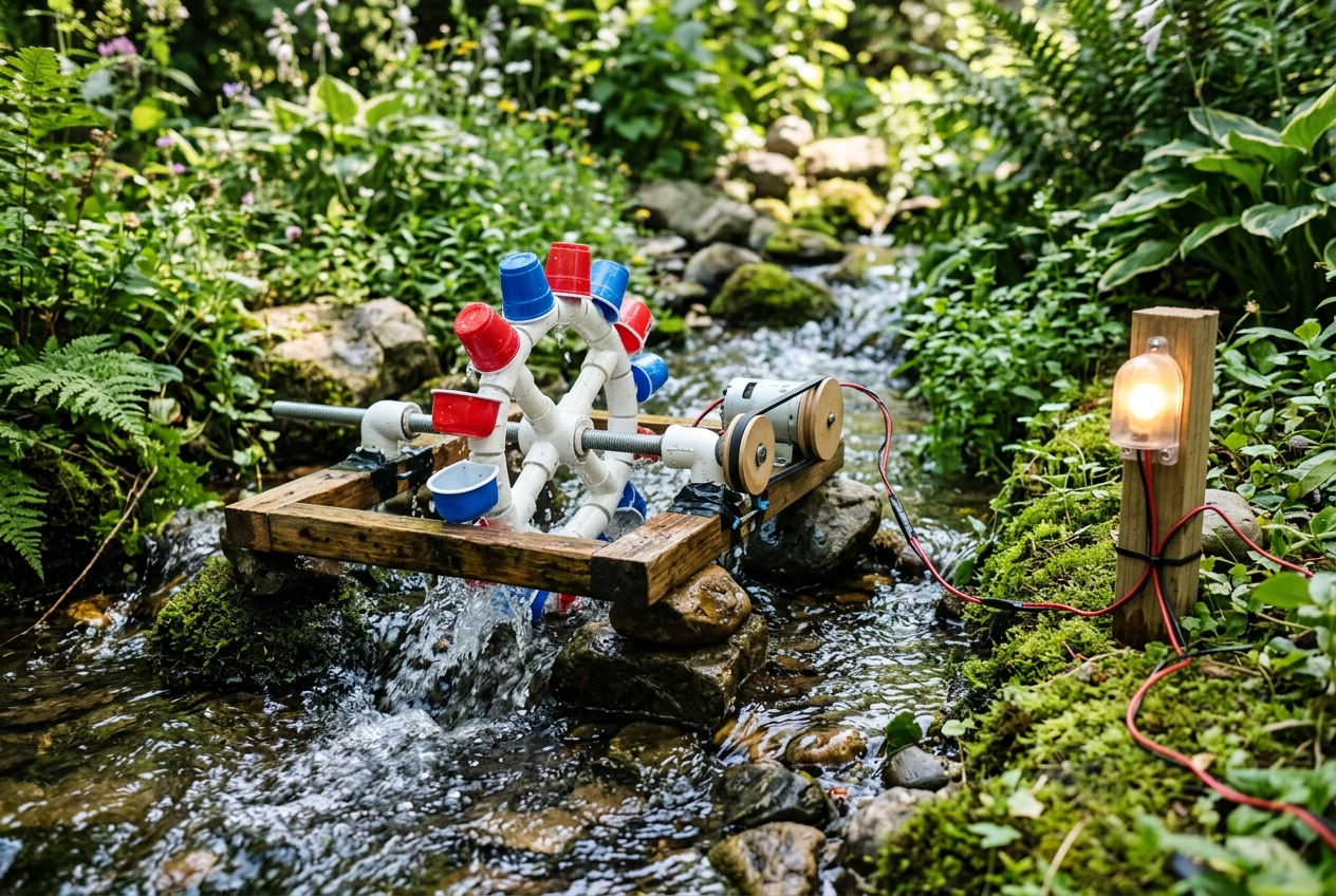 Mini elektrownia wodna