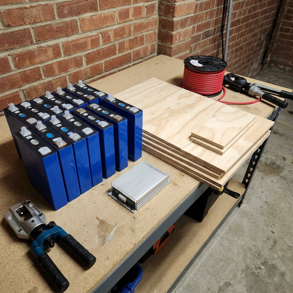Magazyn energii DIY 48 V z LiFePO4
